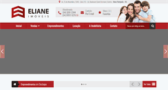 Desktop Screenshot of elianeimoveis.com.br